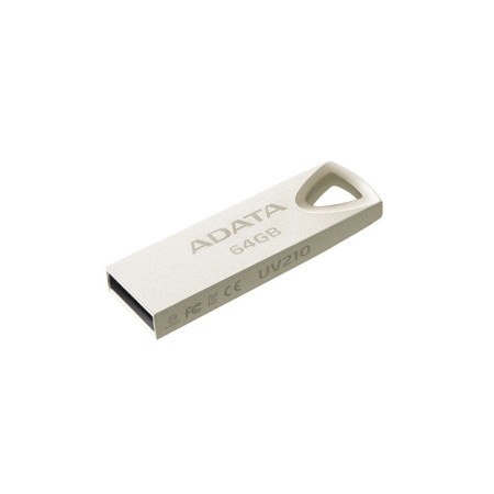 Atmintinė ADATA AUV210-64G-RGD 64 GB USB A tipo 2.0 Rusvai gelsvas