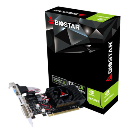 BIOSTAR NVIDIA GeForce GT 730 4 GB GDDR3 Grafikos Kortelė