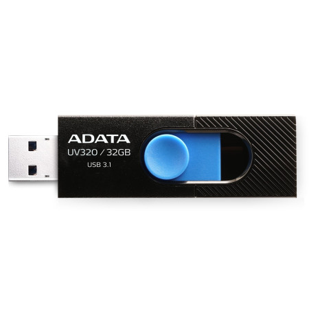 ADATA UV320 USB atmintukas 32 GB (Juoda, Mėlyna)