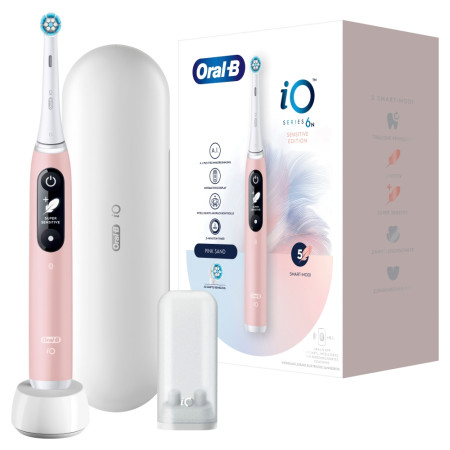 Oral-B 445197 elektrinis dantų šepetėlis Suaugusiems Rožinis/Baltas