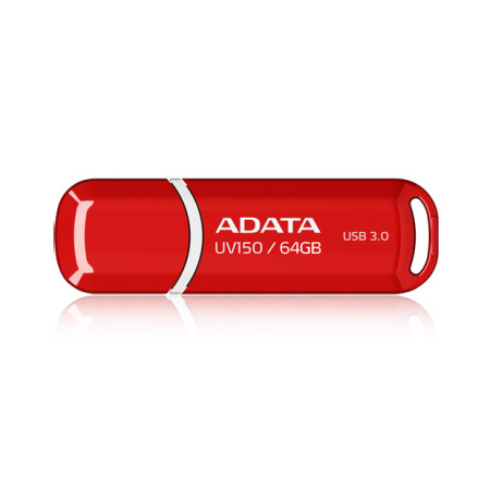 ADATA 64GB DashDrive UV150 USB atmintukas USB A tipo 3.2 Gen 1 Raudonas