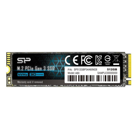 Silicon Power P34A60 M.2 NVMe PCIe 512GB