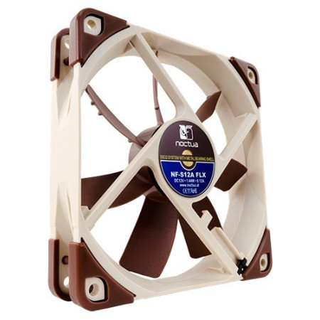 Noctua NF-S12A FLX 120mm Ventiliatorius