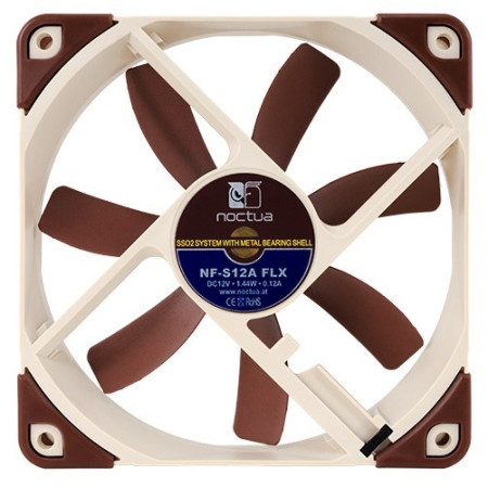 Noctua NF-S12A FLX 120mm Ventiliatorius