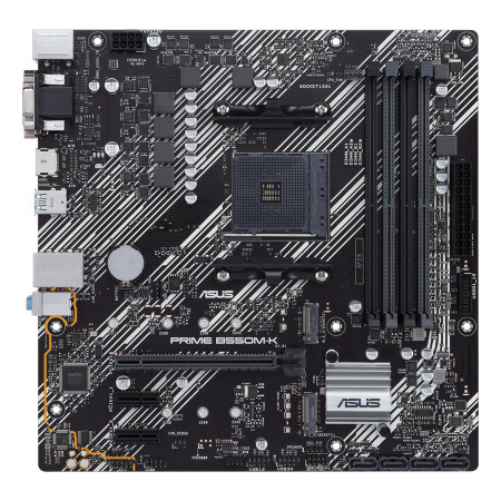 ASUS PRIME B550M-K AMD B550 AM4 lizdas micro ATX