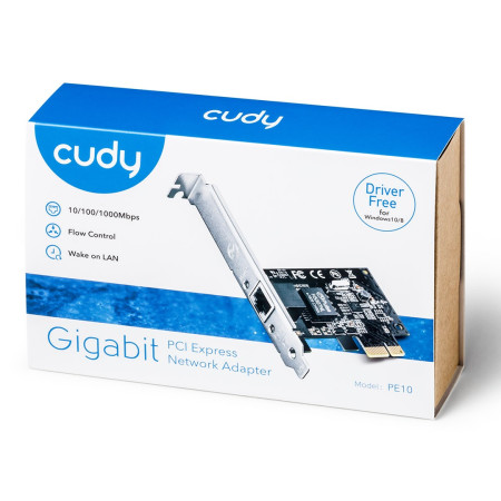 Cudy PE10 Gigabit PCI Express Tinklo Adapteris