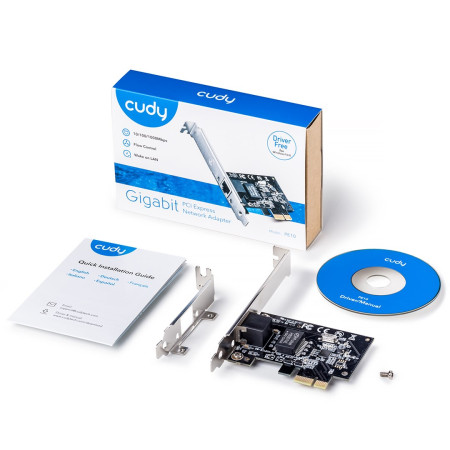 Cudy PE10 Gigabit PCI Express Tinklo Adapteris