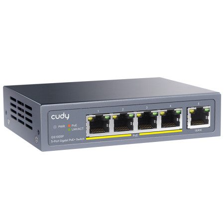 Cudy GS1005P 5-Port Gigabit Perjungiklis