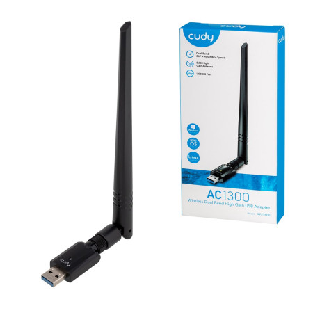 Cudy WU1400 Wi-Fi USB adapteris