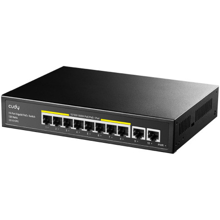 Cudy GS1010PE 8xGE PoE+ 120W 2xGb Uplink