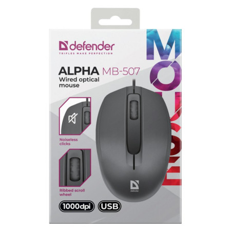 Defender Alpha MB-507 juoda