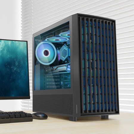 Modecom Breeze ARGB Flow juodas