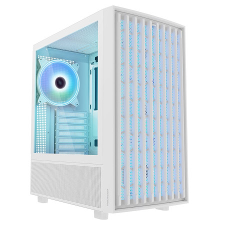 Modecom Breeze ARGB Flow baltas