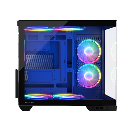 Modecom Volcano Panorama Apex ARGB 3F juoda