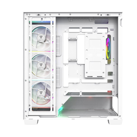 Modecom Volcano Stellar Plus ARGB 5F balta korpusas