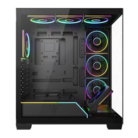 Modecom Volcano Stellar Plus ARGB 8F juoda