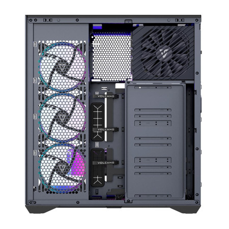 Modecom Volcano Space XL 5F ARGB juoda