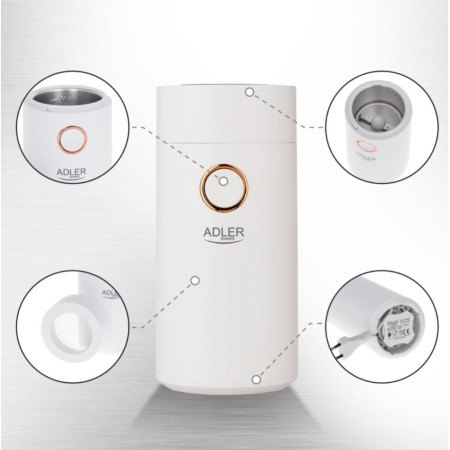 Adler AD 4446wg balta-aukso