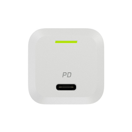 Green Cell 1x USB-C 33W Baltas Įkroviklis