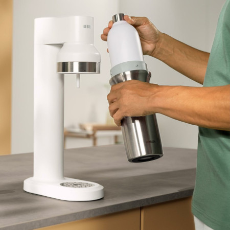 Brita SodaTrio 1 L Plienas baltas