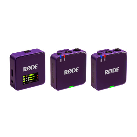 RODE Wireless GO III mikrofonas - violetinis