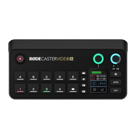 RODECaster Video S - Viso tipo video ir audio gamybos konsolė