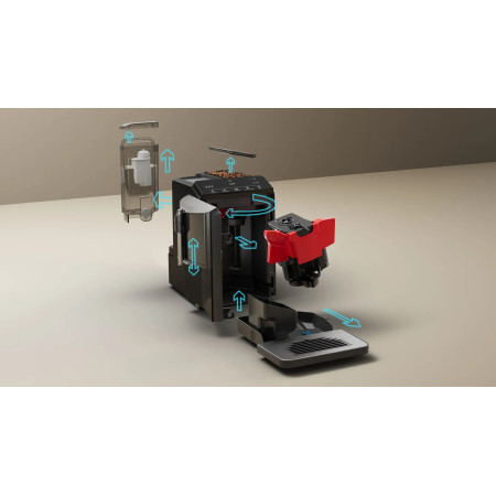 Siemens EQ.300 TF301E09 Visiškai automatinis espreso kavos aparatas 1,4 L