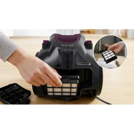 Bosch BGC05AAA1 cilindrinis dulkių siurblys, 1.5 L, 700 W