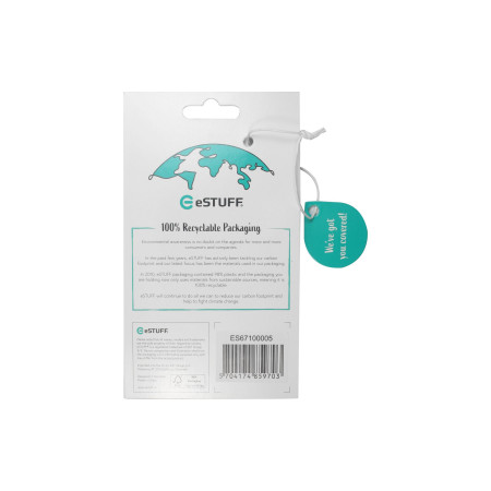 eSTUFF ES67100005 mobiliojo telefono dėklas 15,5 cm (6.1") Permatomas