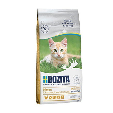BOZITA Katinėlių maistas be grūdų vištiena 2kg