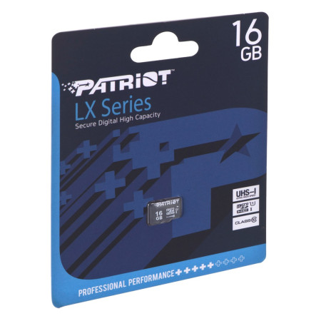 Patriot LX Series 16GB microSDHC Class 10 UHS-I