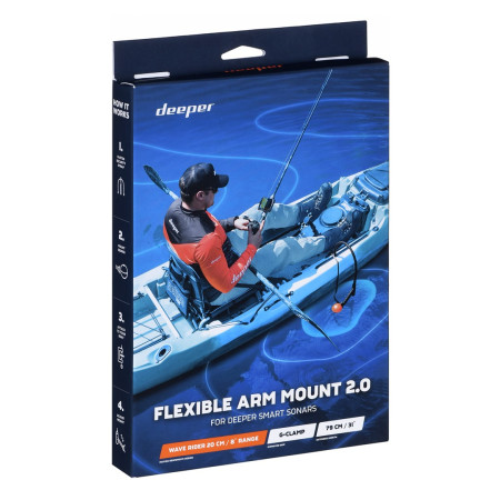 Deeper Flexible Arm Mount 2.0 - Elastingas Uchwyt