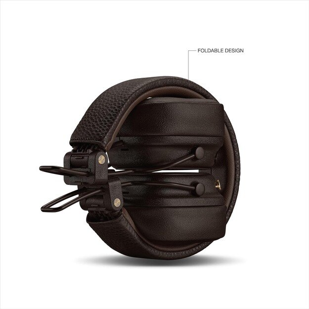 Belaidės ausinės Marshall Major V On-Ear Bluetooth rudos 4