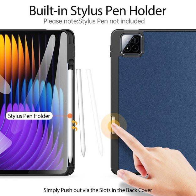 Dėklas Dux Ducis Domo Xiaomi Pad 8/7/7 Pro juodas 1