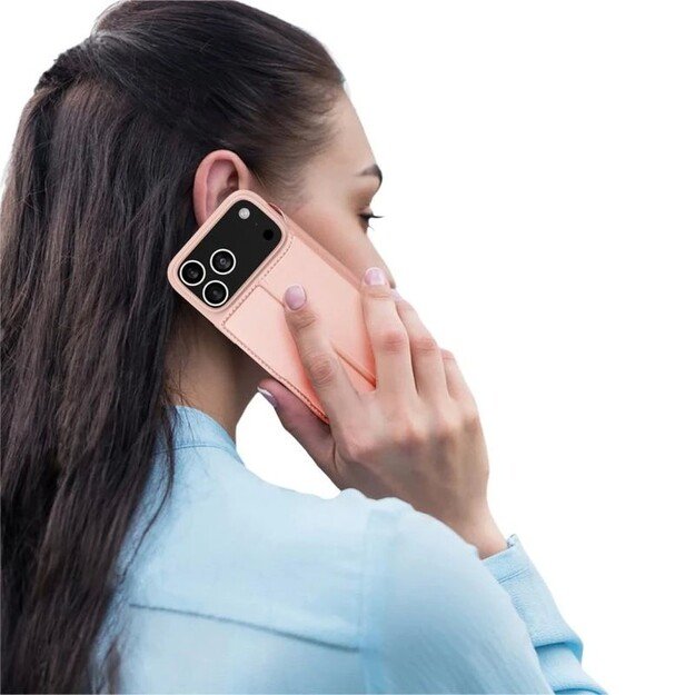 Dėklas Dux Ducis Skin Pro Apple iPhone 17 Pro Max rožinio aukso 7