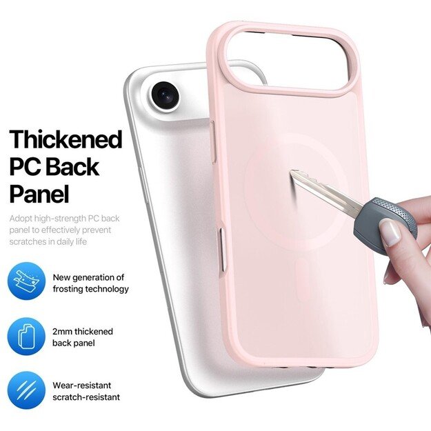 Dėklas Dux Ducis Yind Apple iPhone Air rožinis 6