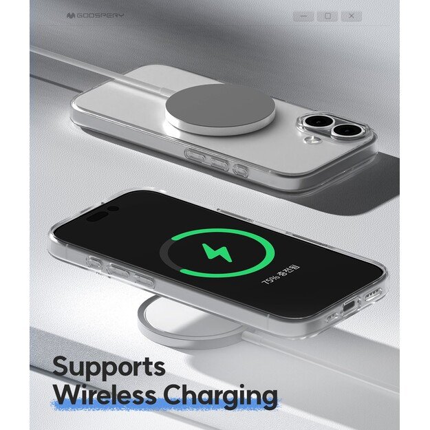 Dėklas Mercury Jelly Clear Apple iPhone 17 Pro Max skaidrus 4