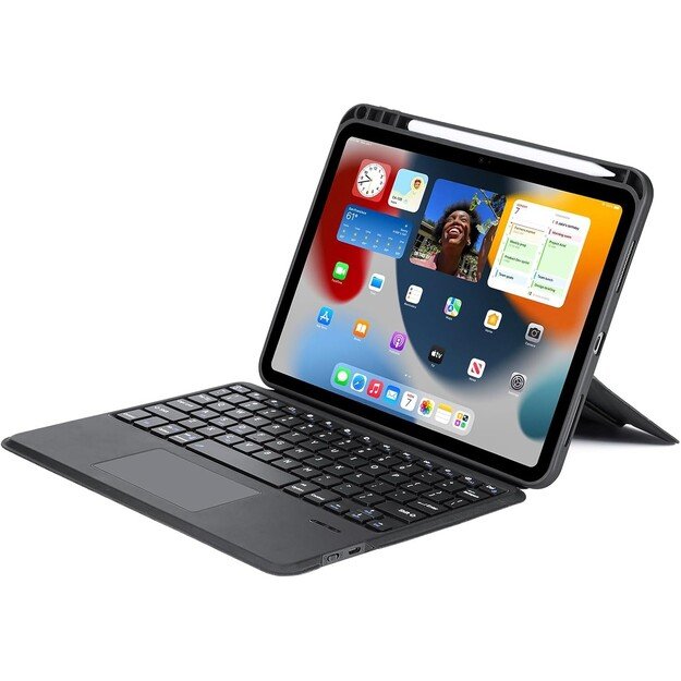 Dėklas su klaviatūra Dux Ducis DK Apple iPad Air 13 2024/iPad Air 13 2025/iPad Pro 12.9 2018/2020/2021/2022 juodas 1