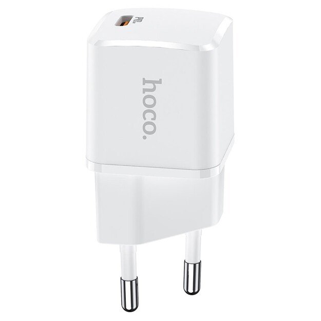 Įkroviklis Hoco N10 20W USB-C baltas