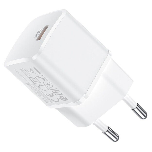 Įkroviklis Hoco N10 20W USB-C baltas 1