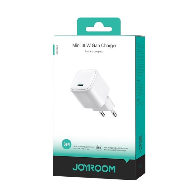 Įkroviklis Joyroom JR-TCG15 30W GaN USB-C baltas 5