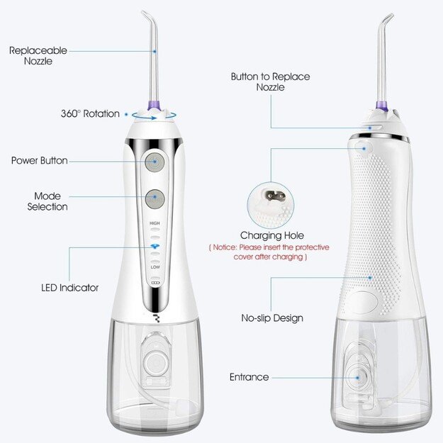 Irigatorius Reach HF-2 baltas 2