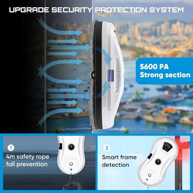 Langų valymo robotas Reach W14S baltas 1