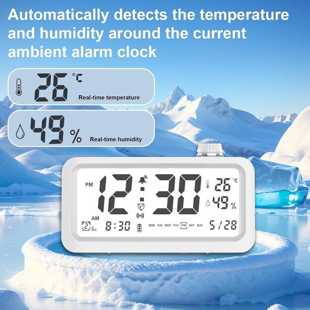 LED laikrodis Reach WakeUp-2 3