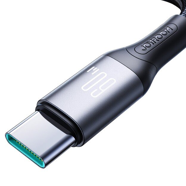 USB kabelis Joyroom S-A28 USB-C to USB-C 60W 1.0m juodas 3