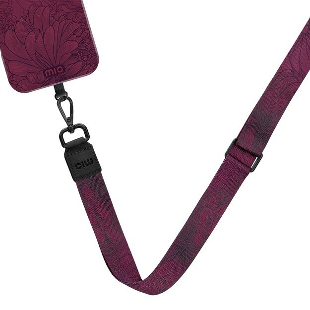MIO Lanyard strap Berry Blooms 4