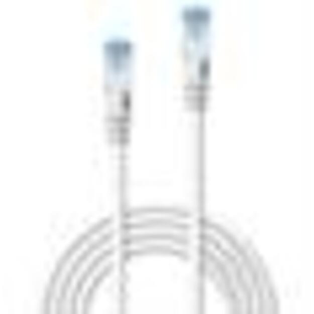 CABLE CAT6A S/FTP 0.5M/WHITE 47191 LINDY 1