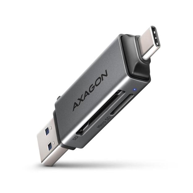 CARD READER USB-C+USB3.2 2SLOT/SD/MICROSD CRE-DAC AXAGON
