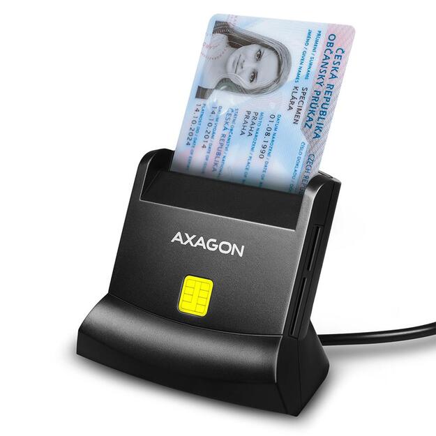 CARD READER STAND SMARTCARD/USB2.0 CRE-SM2 AXAGON
