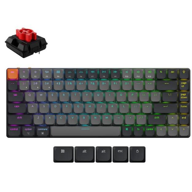 KEYBOARD WRL K3 RGB/BLACK K3X-B1 KEYCHRON